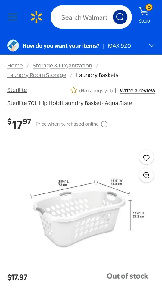 Sterilite Ultra HipHold Laundry Basket, 71L ✨️ image indicator(5)