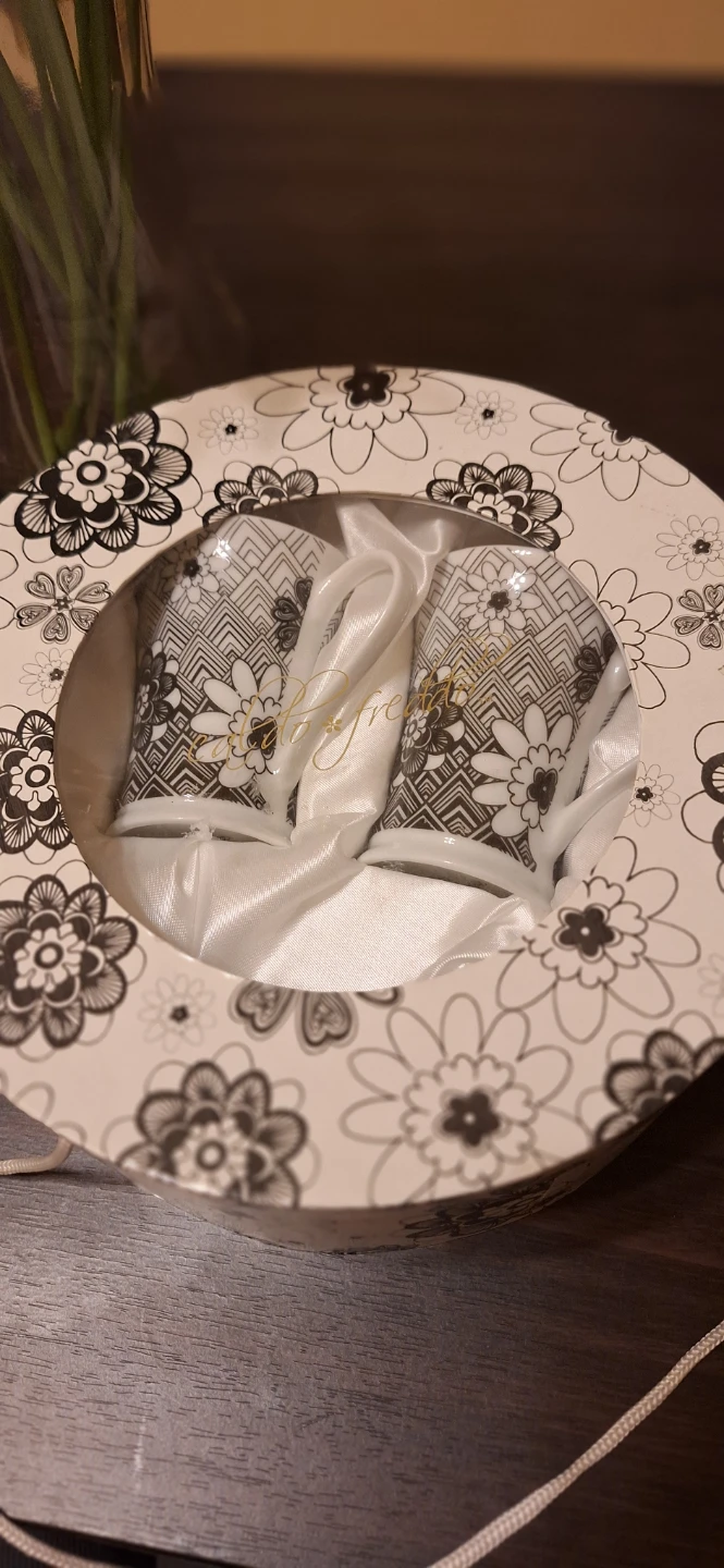 La Cafetiere Set of 2 Espresso Cups & Saucers - photo 2