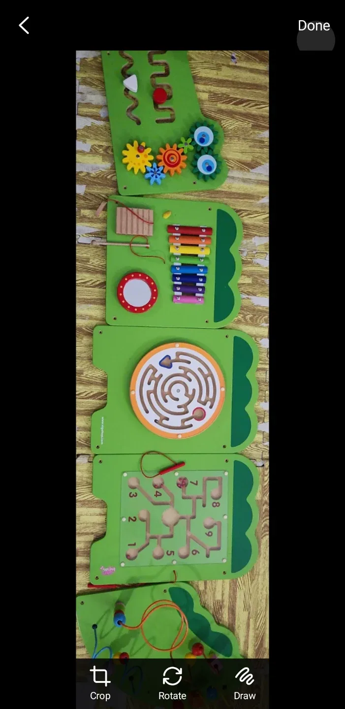 Sensory Activity Wall Panel Toy 🥕