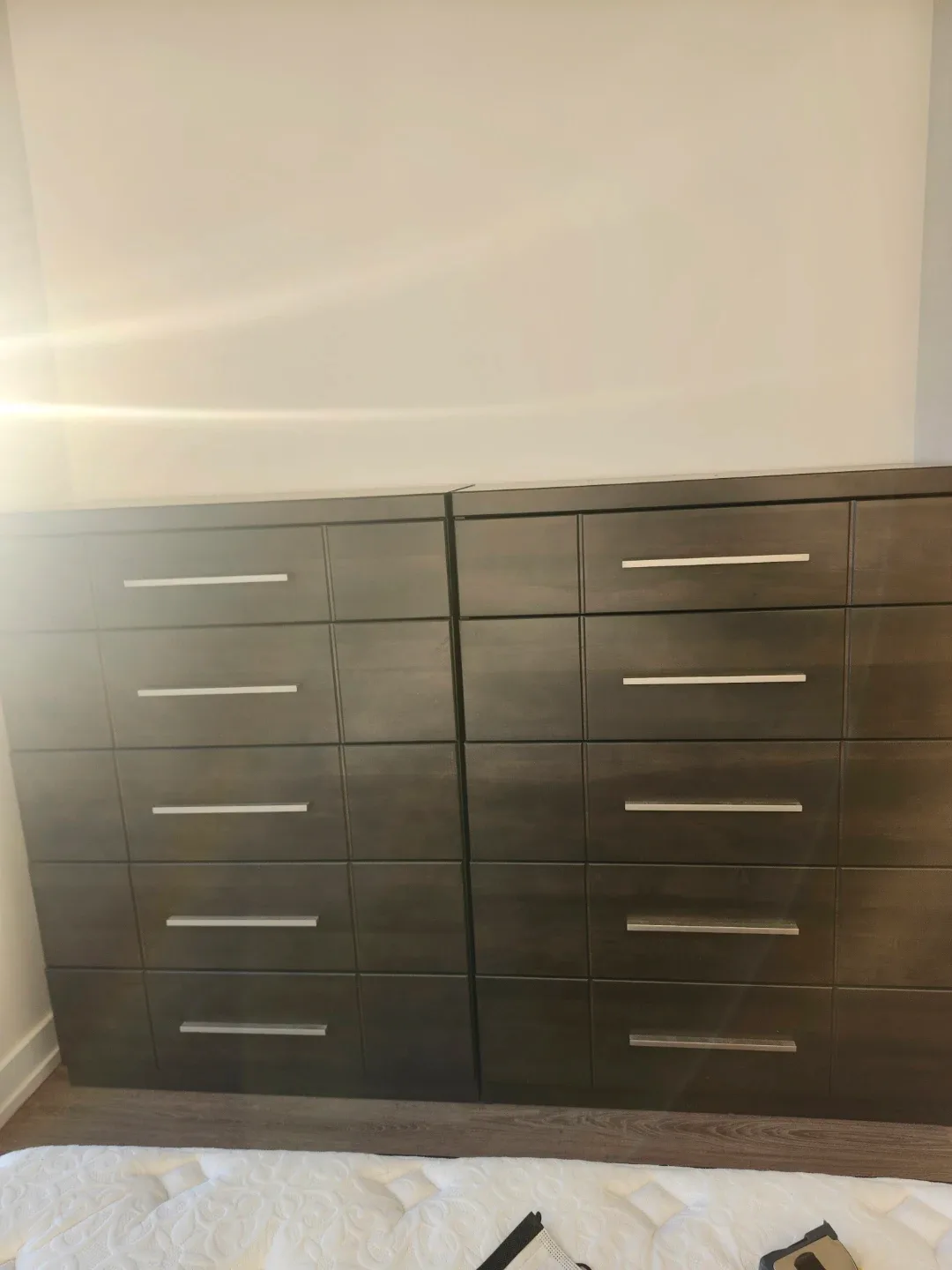 Two Dark Brown Dressers image indicator(2)