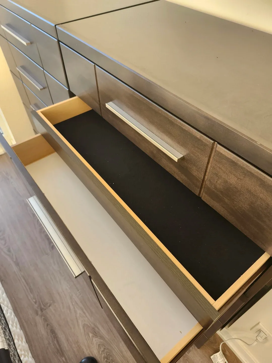 Two Dark Brown Dressers image indicator(4)