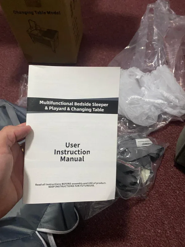 Baby Bassinet with Changing Table image indicator(7)