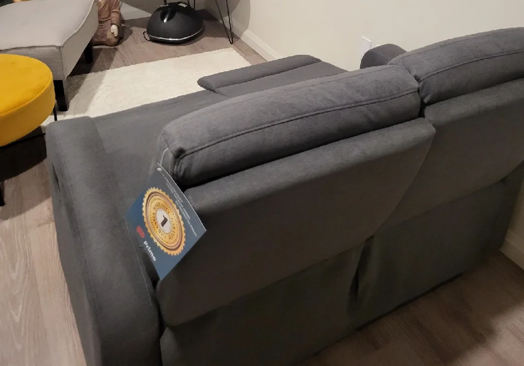 Grey/green Double Recliner Sofa image indicator(2)