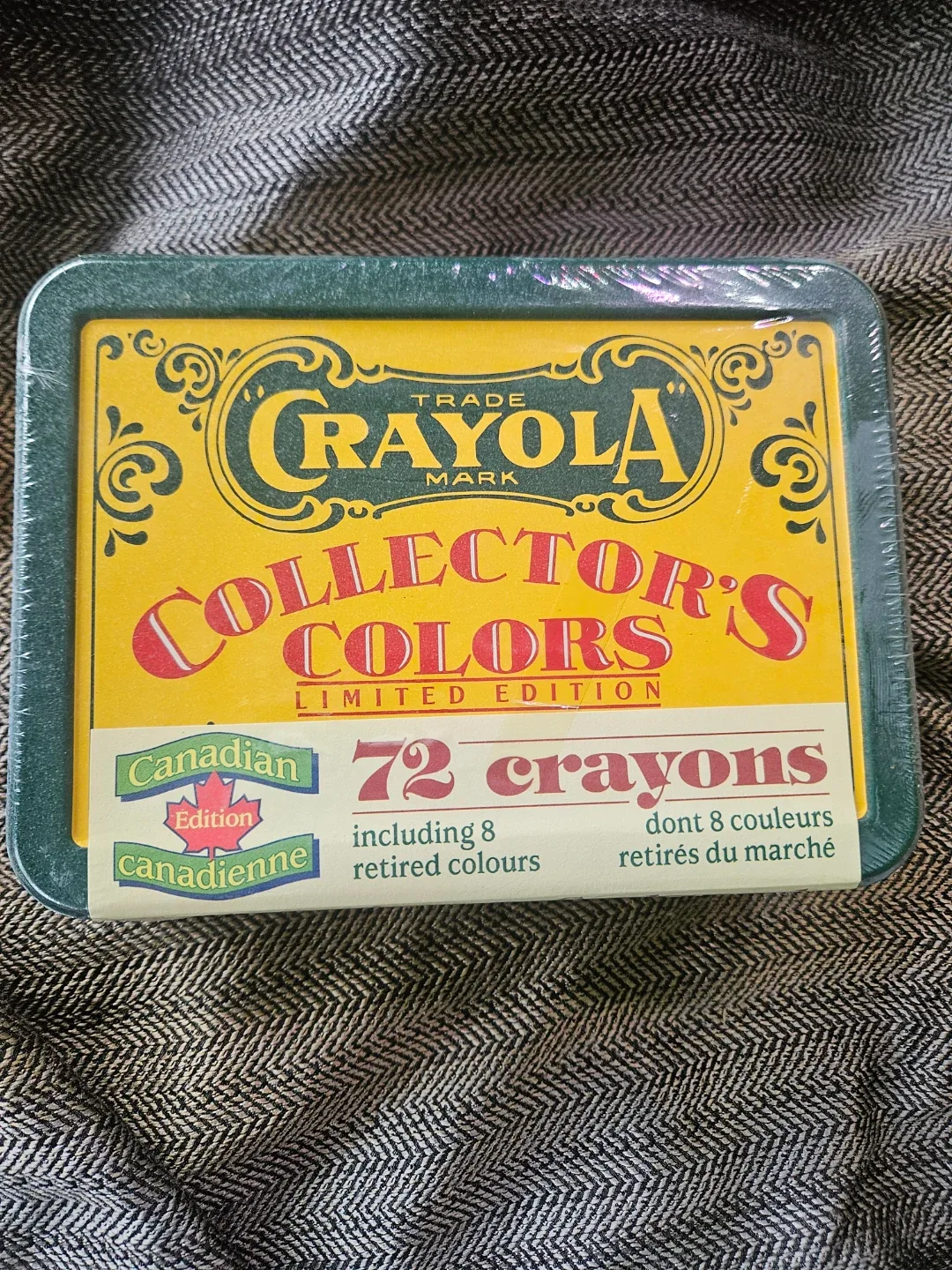 New Crayola Collector's Colors Limited Edition Tin