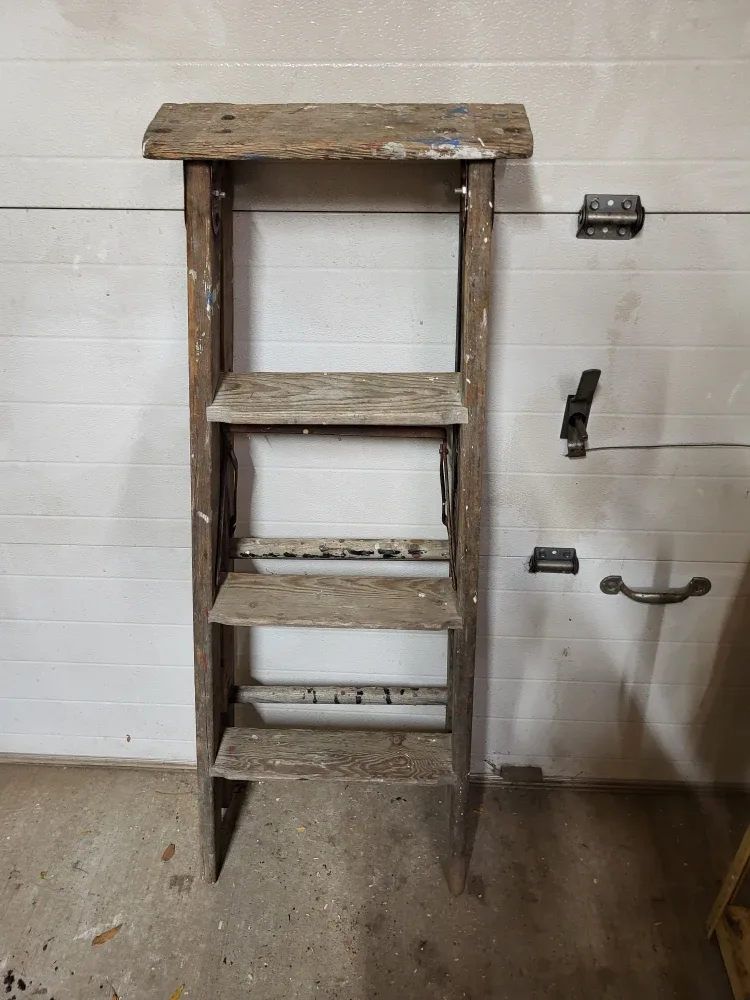 Wooden Stepladder