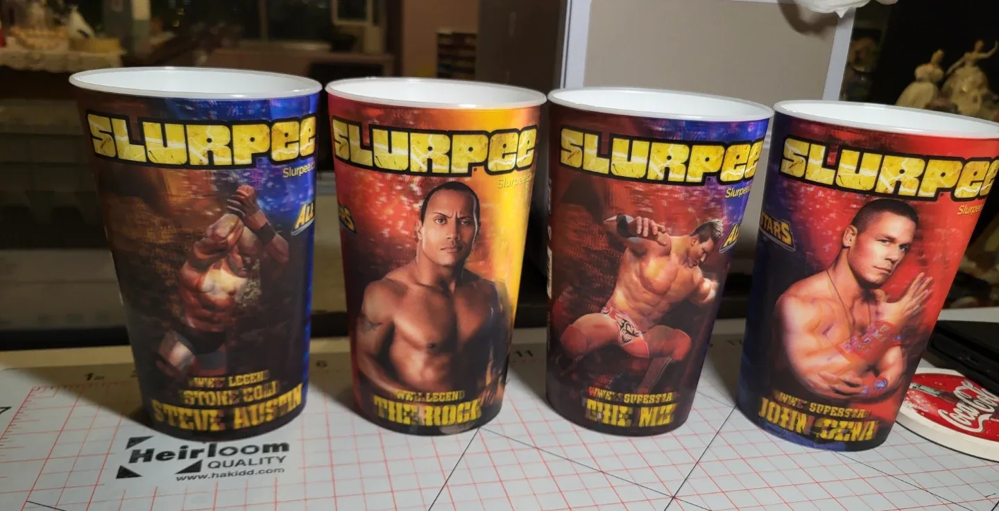 WWE All-Stars Slurpee  Collectible Cups (Set of 4) image indicator(6)