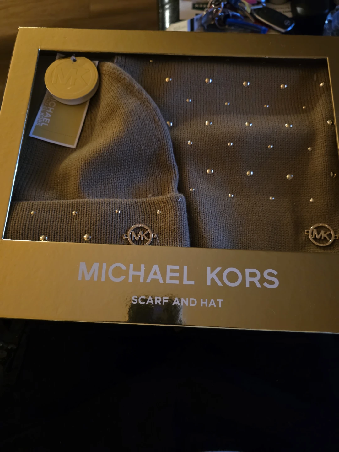 Michael Kors Scarf and Hat Set - New in Box!