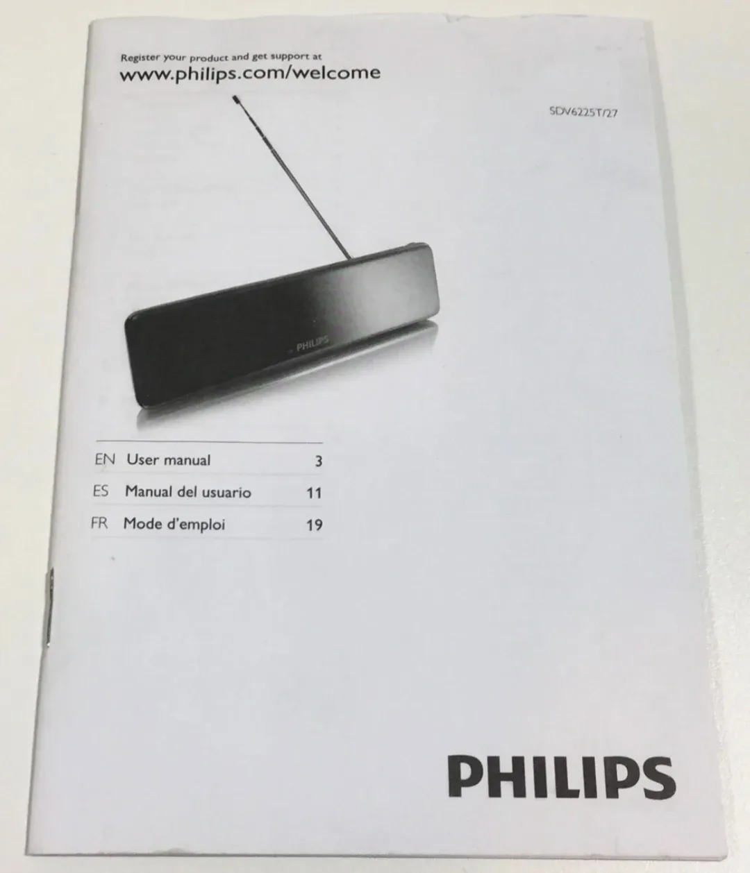 Philips Indoor TV Antenna -SDV6225T/27 image indicator(5)