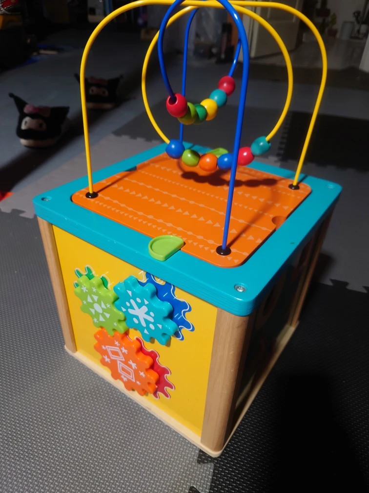 Wooden Activity Cube - photo 4