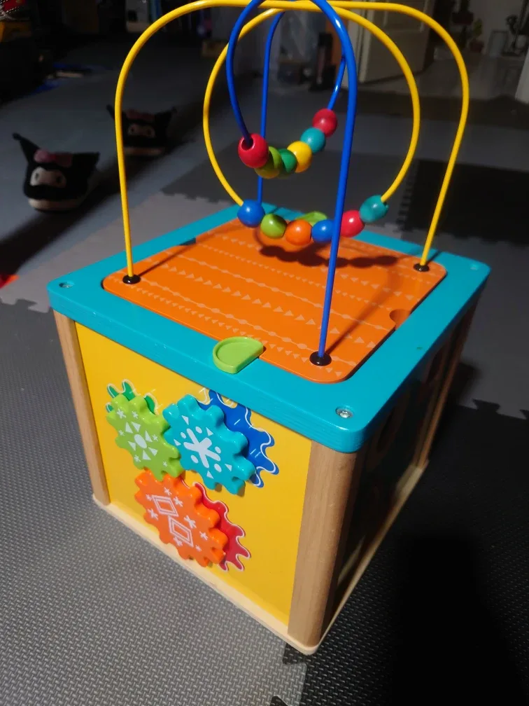 Wooden Activity Cube image indicator(4)