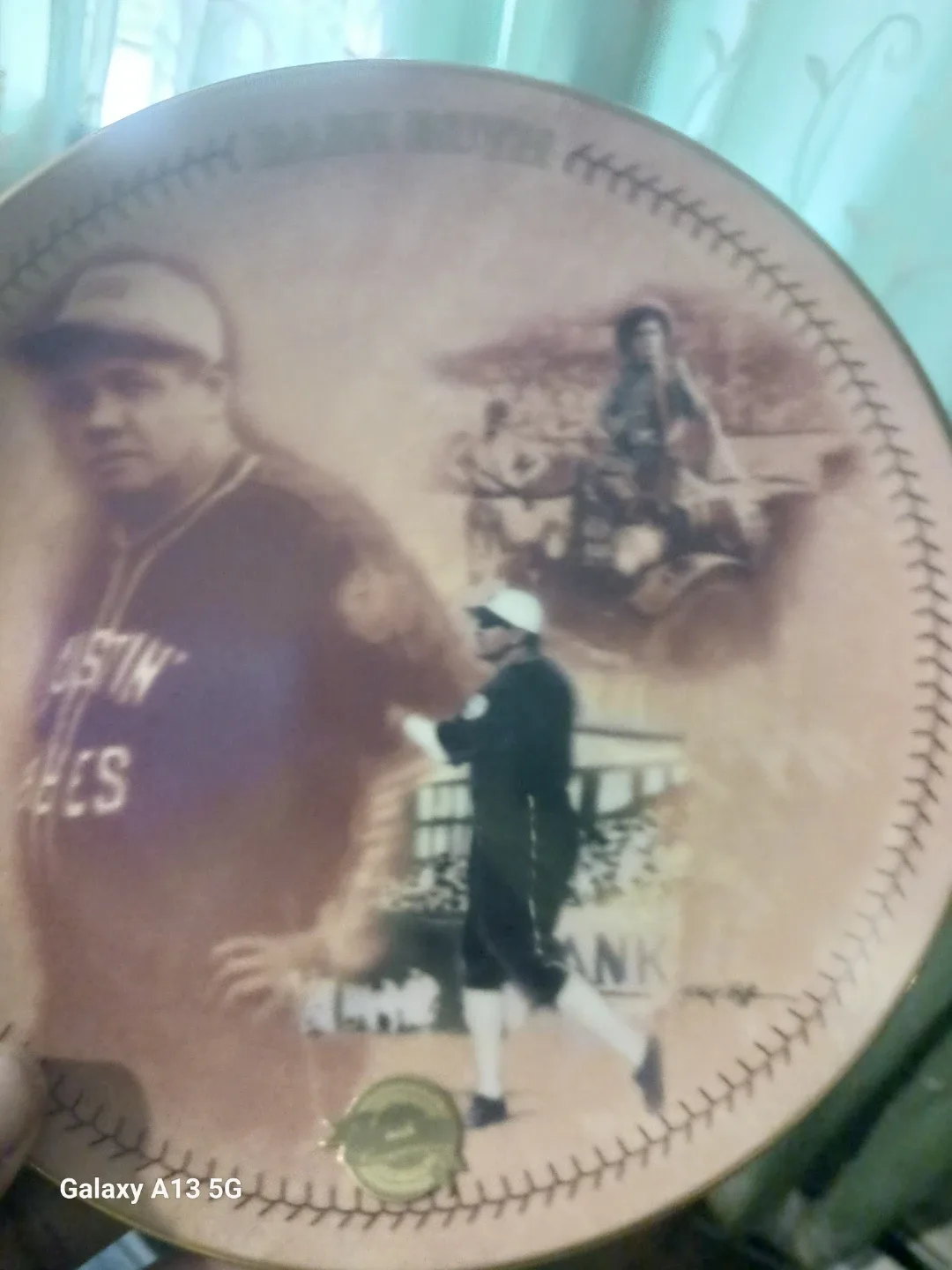 Babe Ruth "Barnstorming Days" Plate image indicator(2)