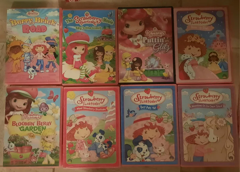 Strawberry Shortcake DVDs (8 Movies)