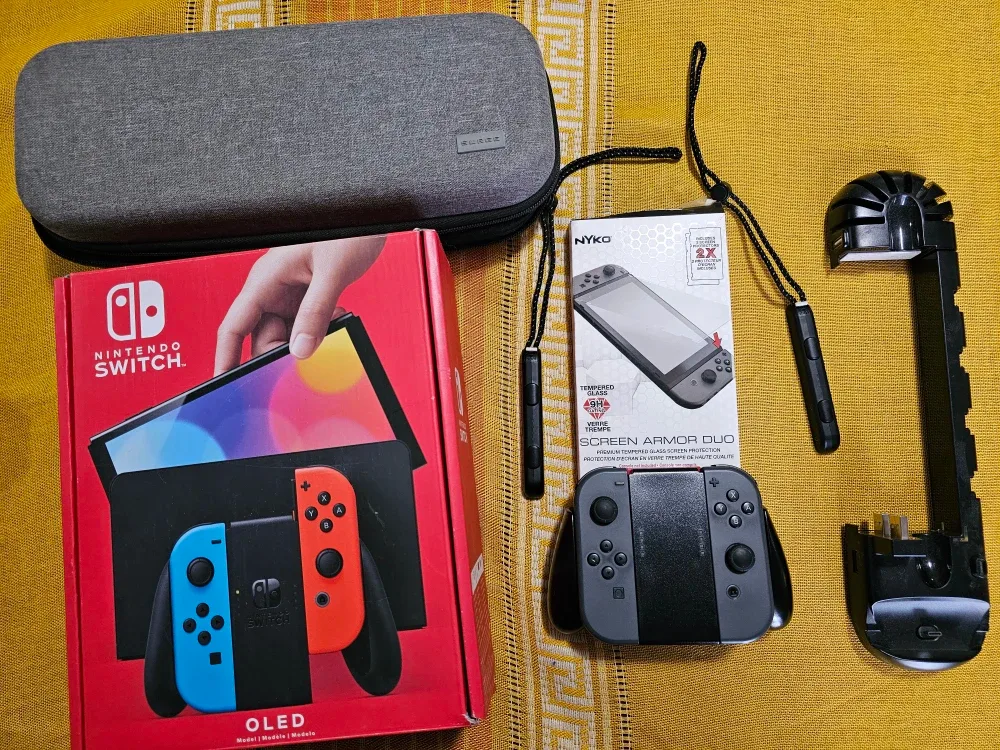 Nintendo Switch OLED bundle w/ accessories
