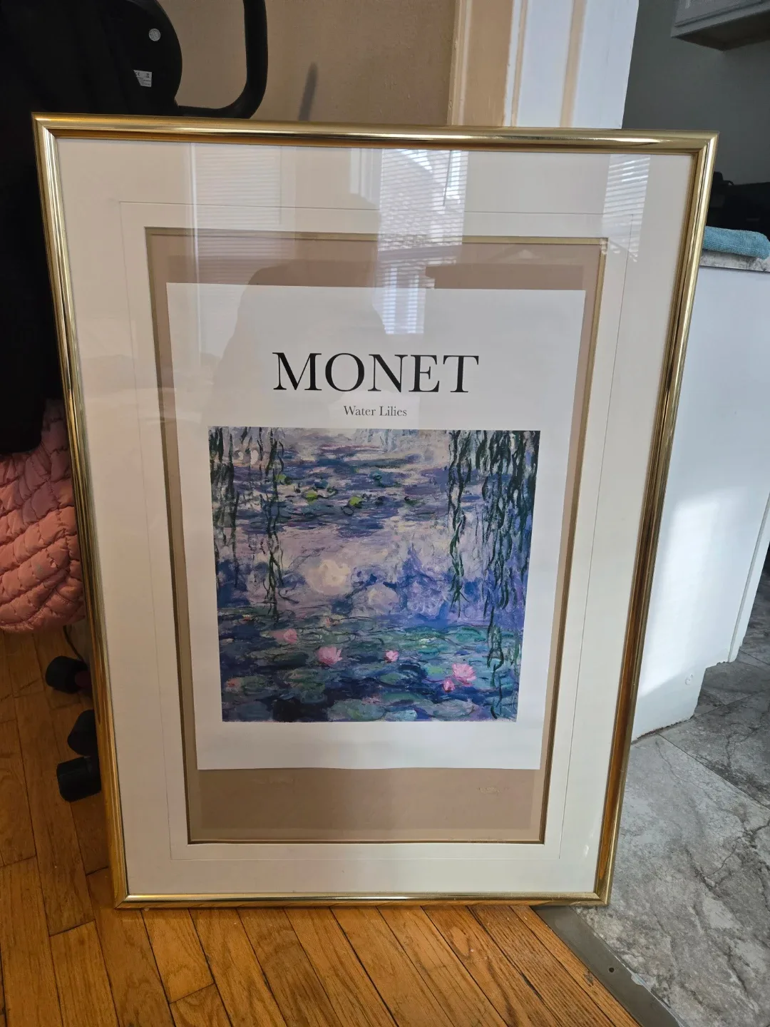 Monet 'Water Lilies' Framed Print
