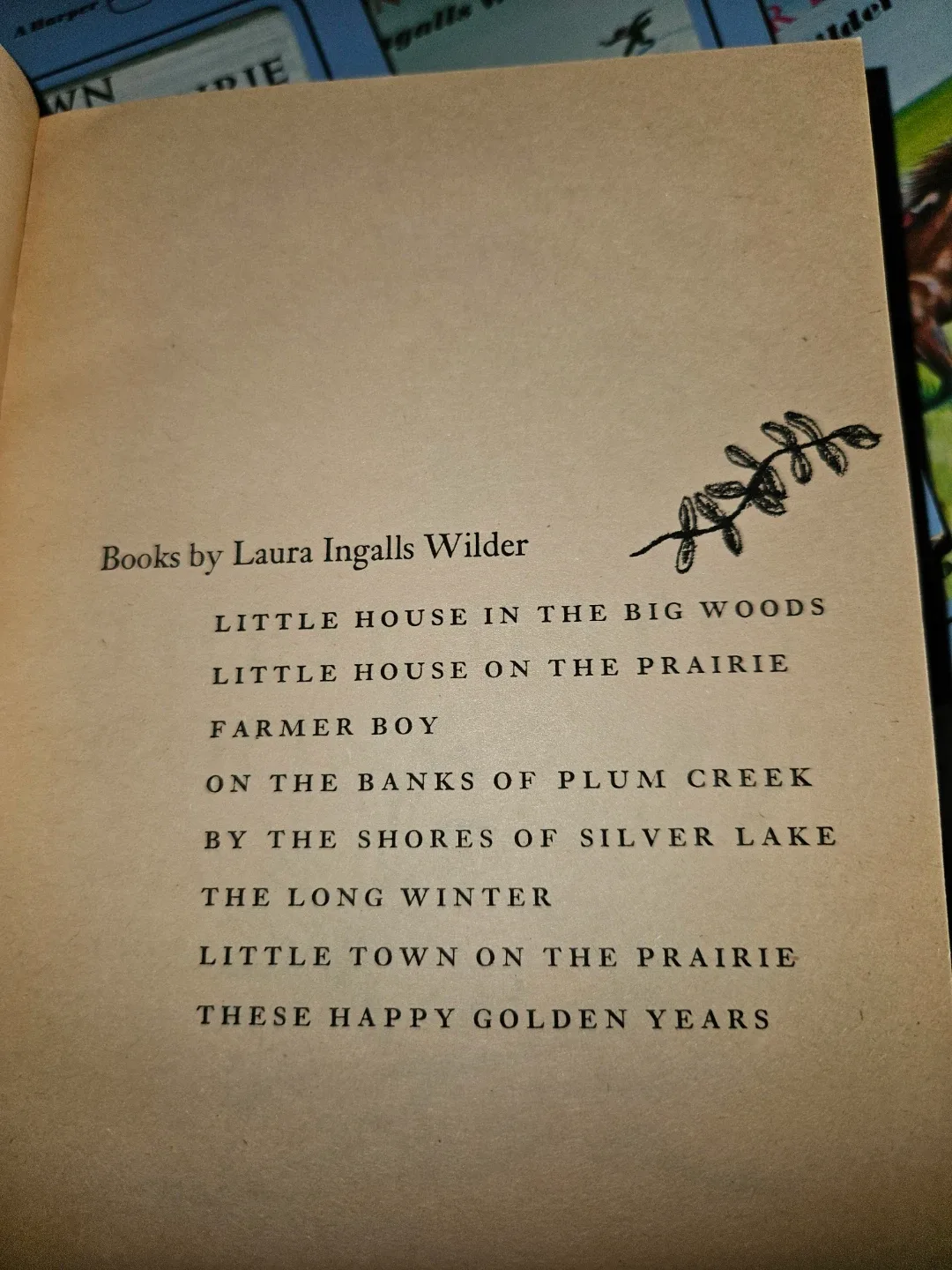 Little House Books by Laura Ingalls Wilder image indicator(6)