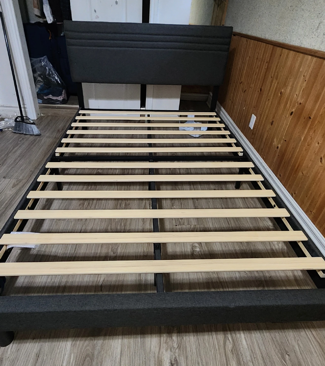 Upholstered Full size bed frame - photo 2