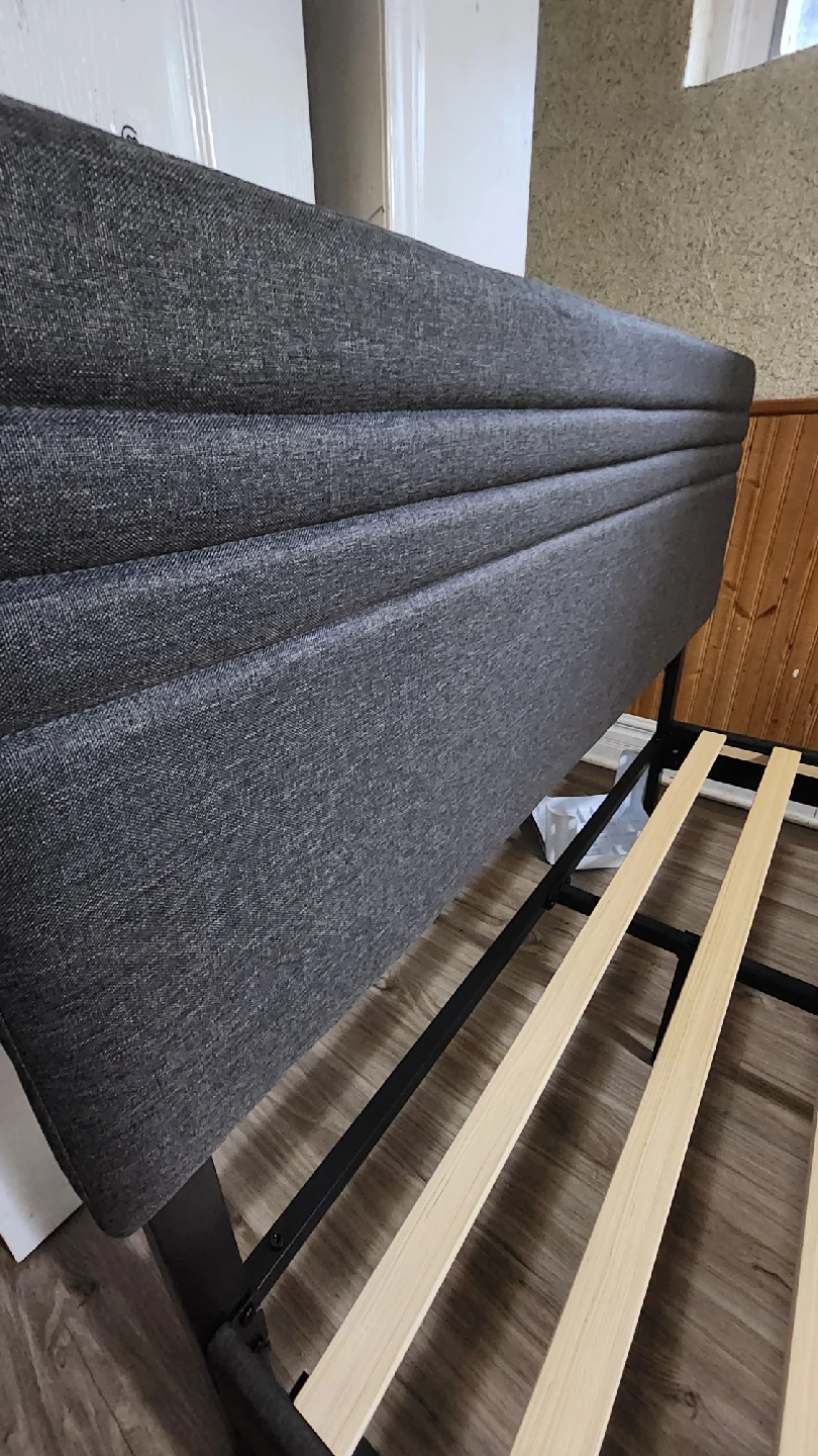Upholstered Full size bed frame - photo 3