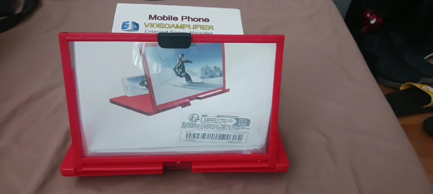 Mobile Phone Video Amplifier - Enlarged Screen Magnifier image indicator(2)