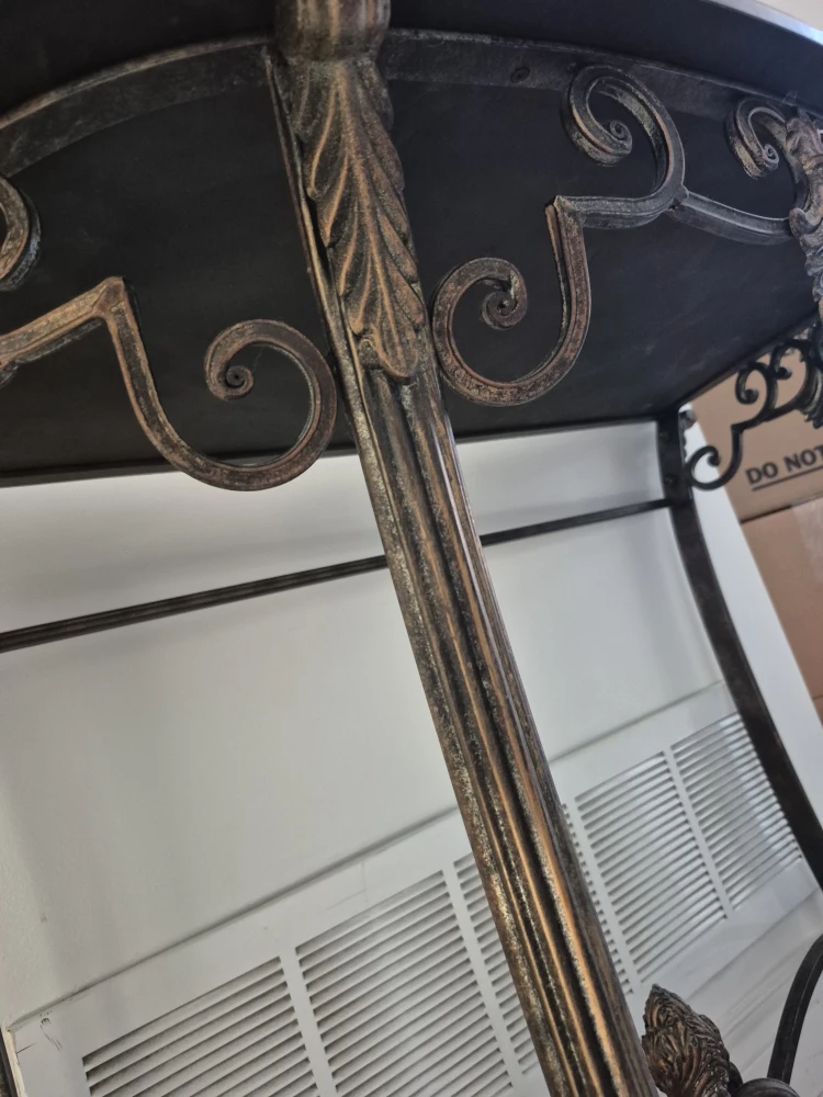 Half-Moon Entryway Table - photo 4