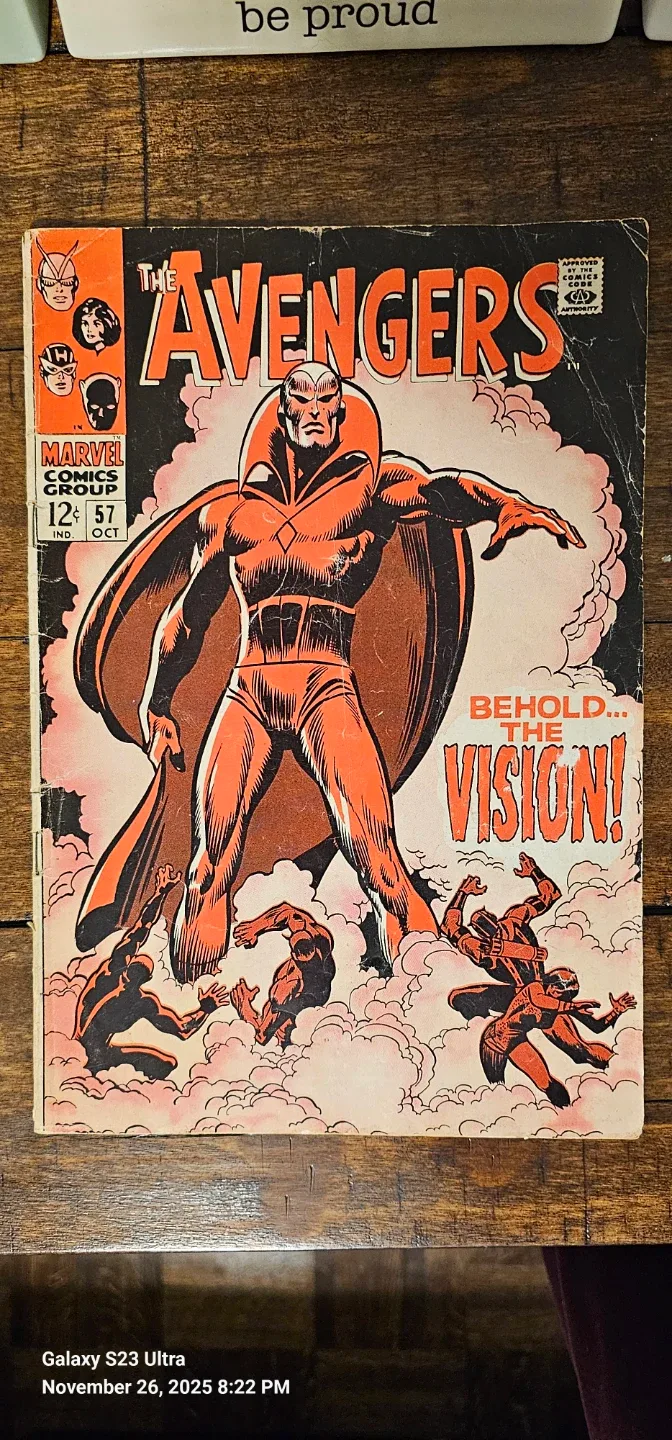 The Avengers 57 Marvel Comic Book