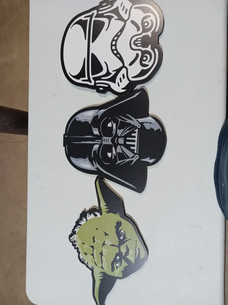 Star Wars Character Wall Decor Set