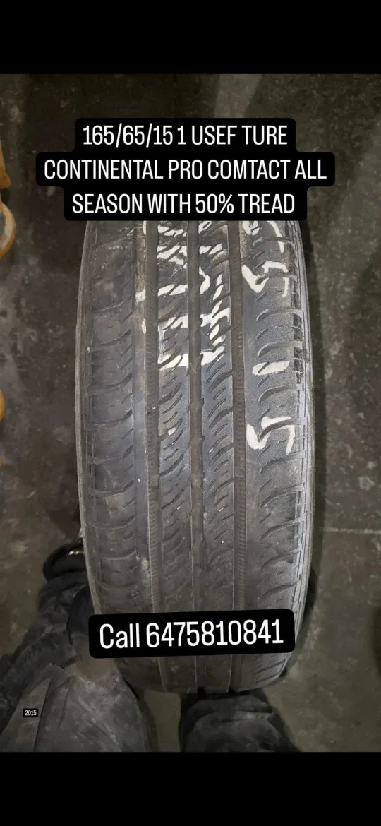 Continental ProContact All Season Tire 165/65/15