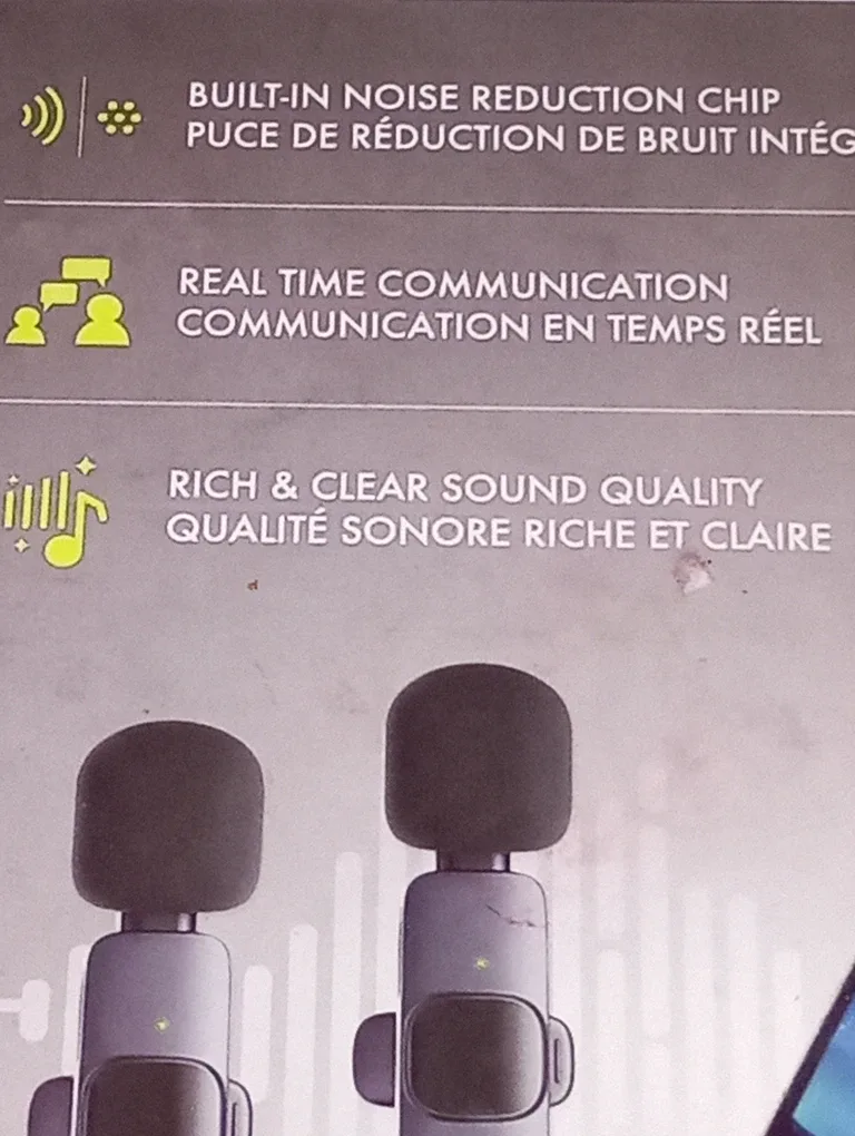 Powerology Rechargeable Wireless Microphone Set - New image indicator(2)