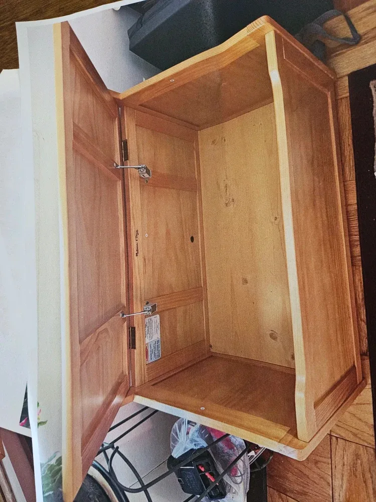 Wooden toy/storage box image indicator(2)