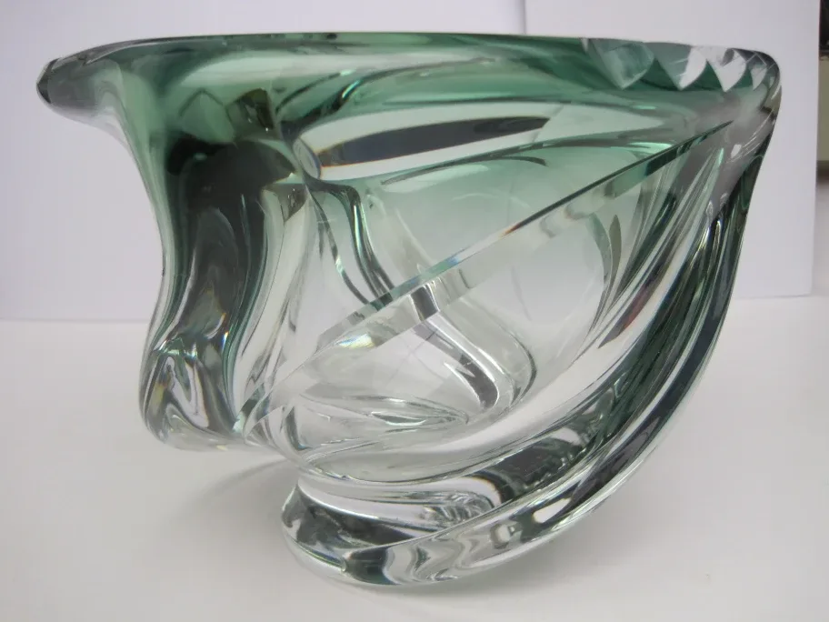 1960s Crystal Bowl signed by artist.