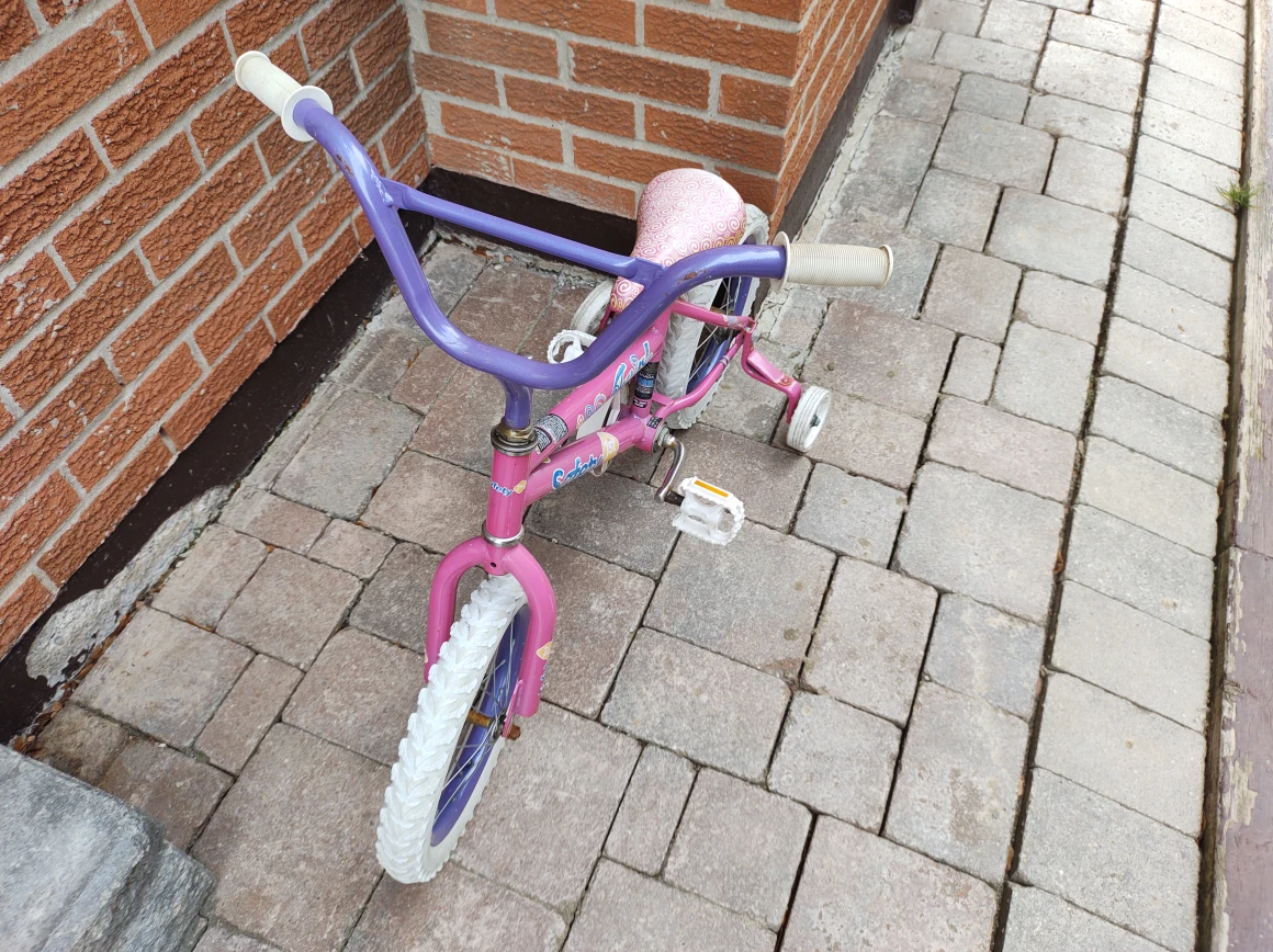 Girl 14" bike