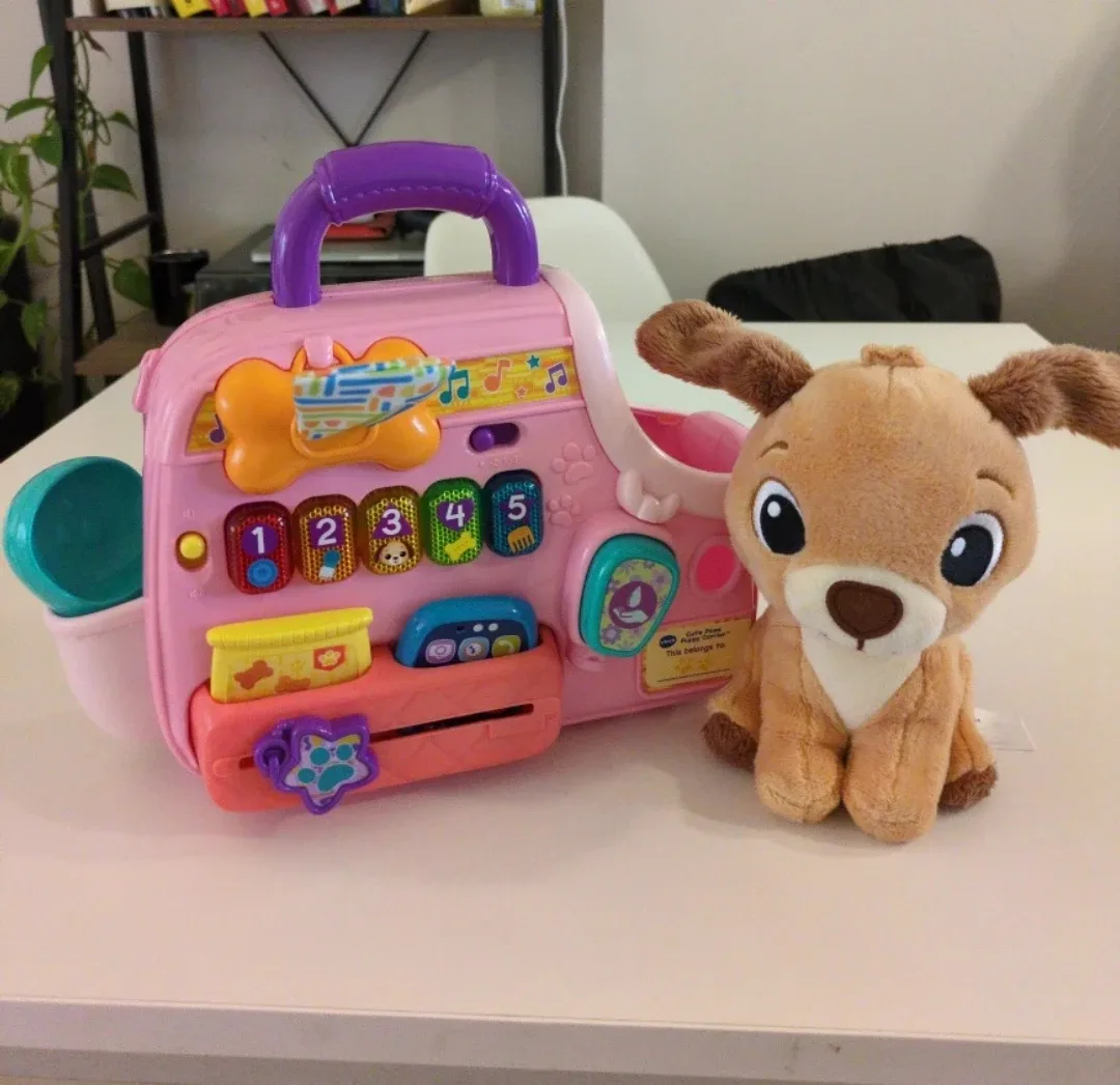 VTech Cutie Paws Puppy Learning Carrier