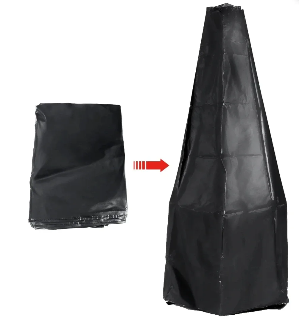 Black Chiminea Outdoor Fireplace image indicator(3)