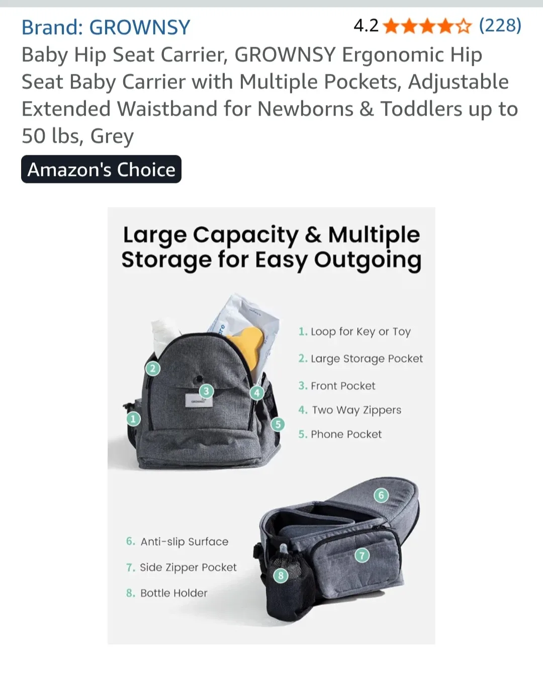 Baby Hip seat carrier image indicator(4)