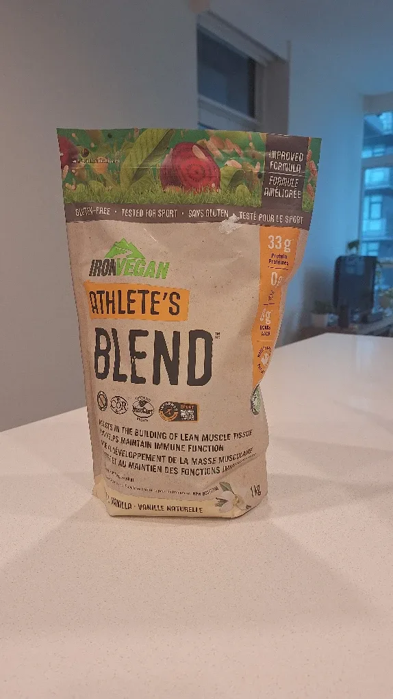 Iron Vegan Athlete's Blend - Vanilla