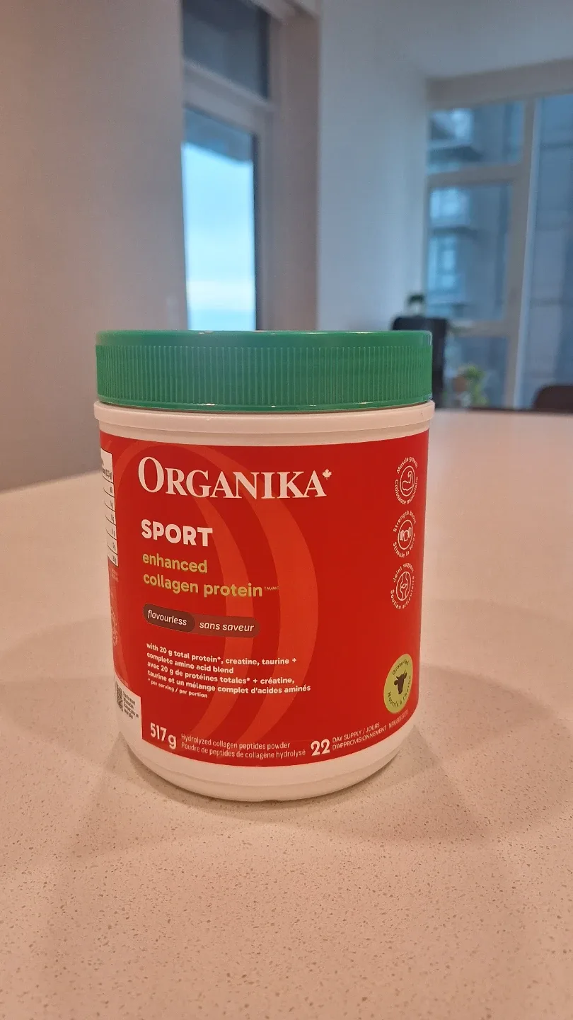 Organika Sport Enhanced Collagen Protein - 517g
