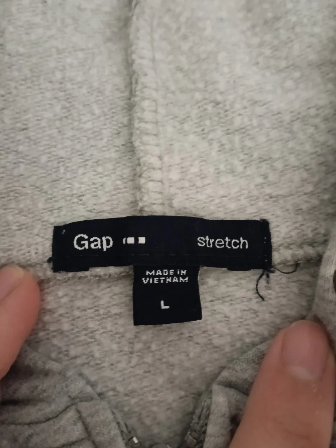 Gap Stretch Zip-Up Hoodie - Size L image indicator(2)