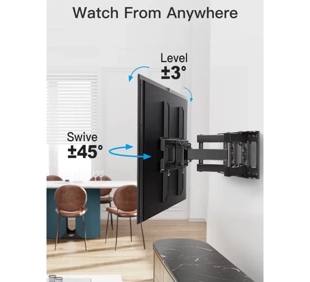 Full Motion TV Wall Mount for 26-70 inch TVs image indicator(6)