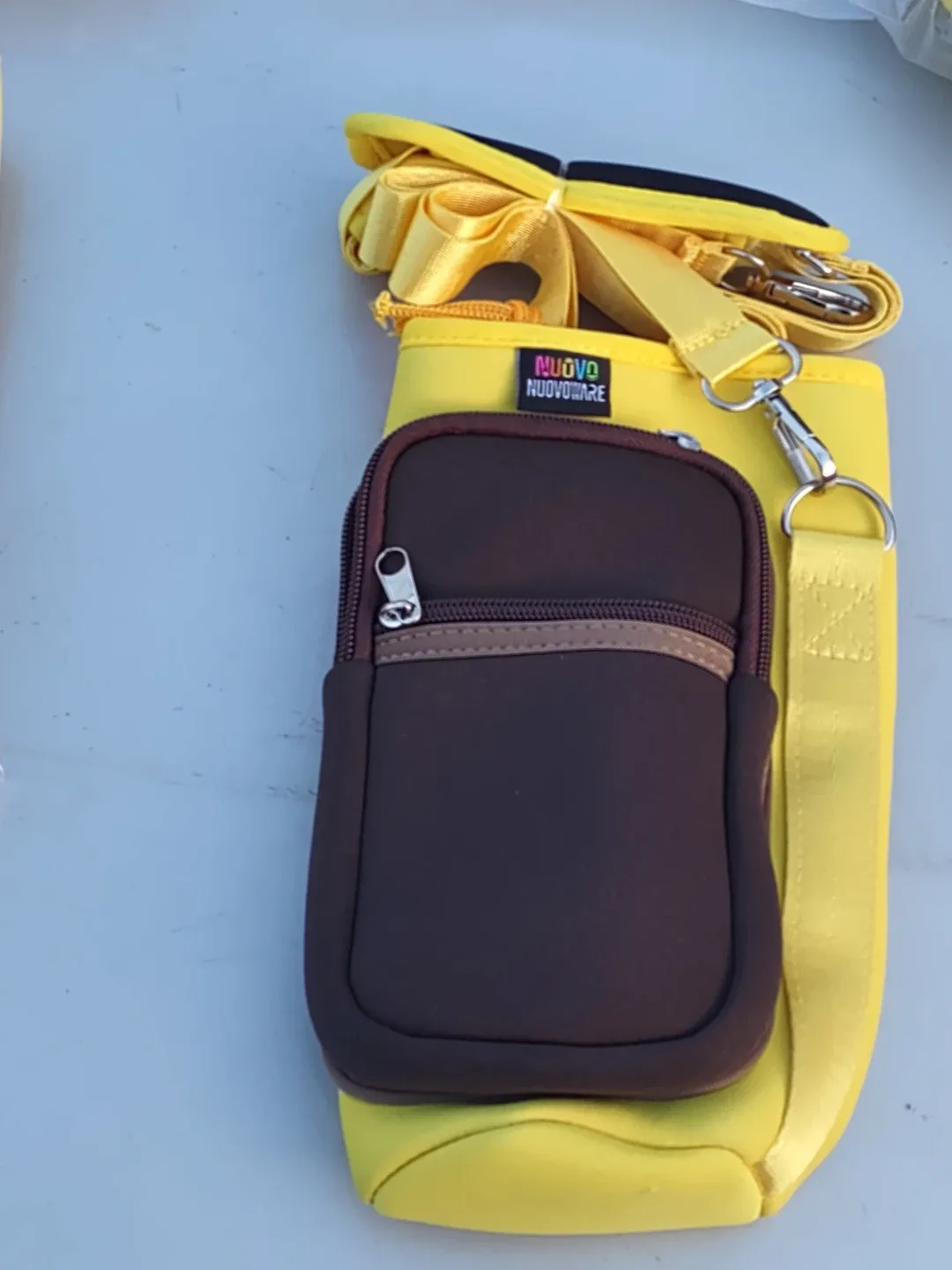 Nuovo Nuovoware Yellow Water Bottle Bag image indicator(7)