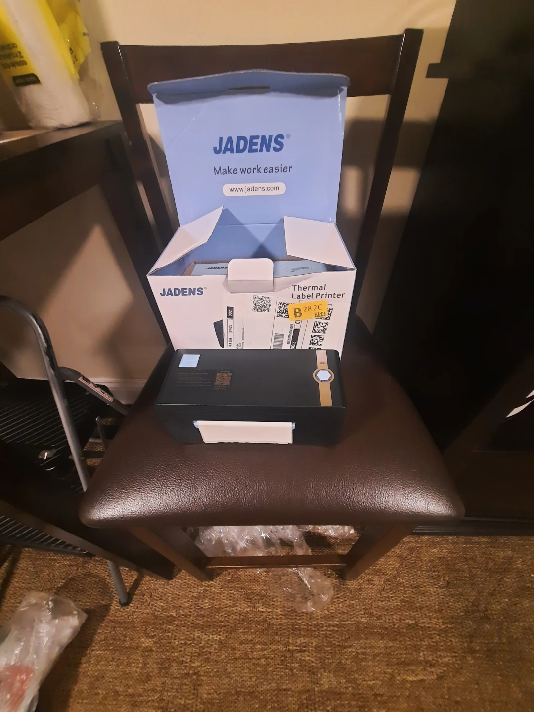 Jadens Thermal Label Printer - Like New!