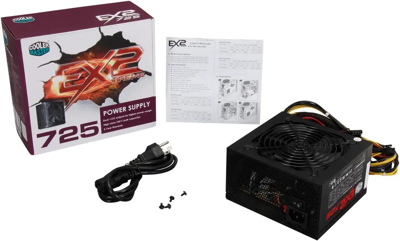 Cooler Master EX2 725 Power Supply