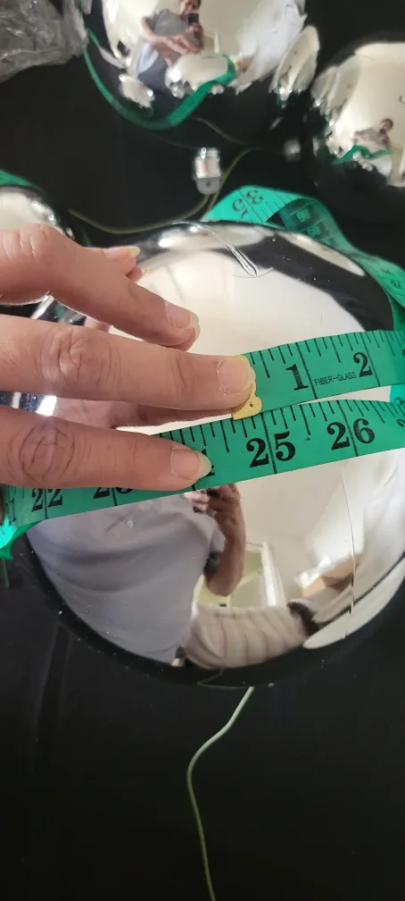 Silver Christmas Ball Ornaments image indicator(6)