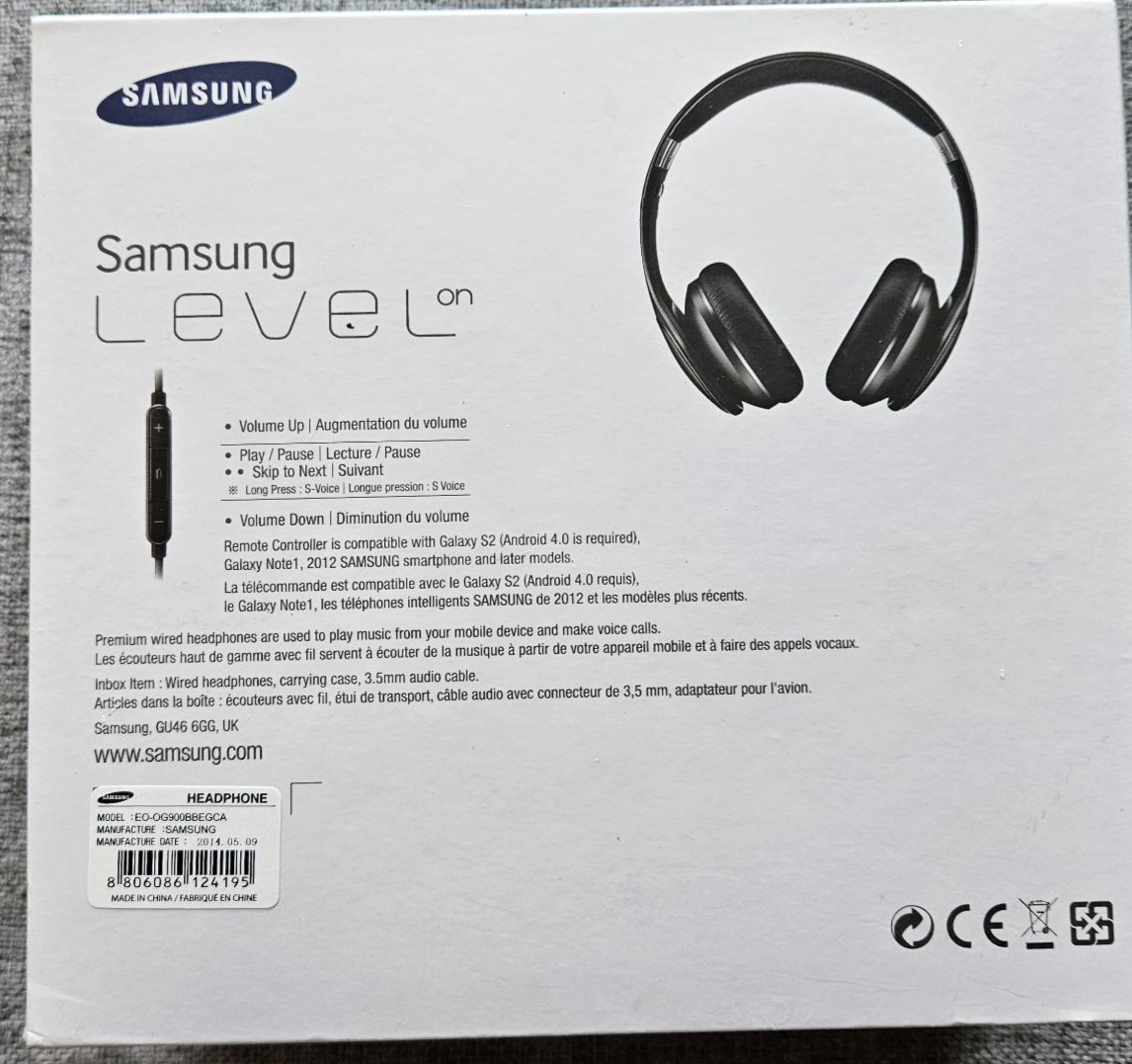 Samsung Level On Wired Headphones - Black - photo 2