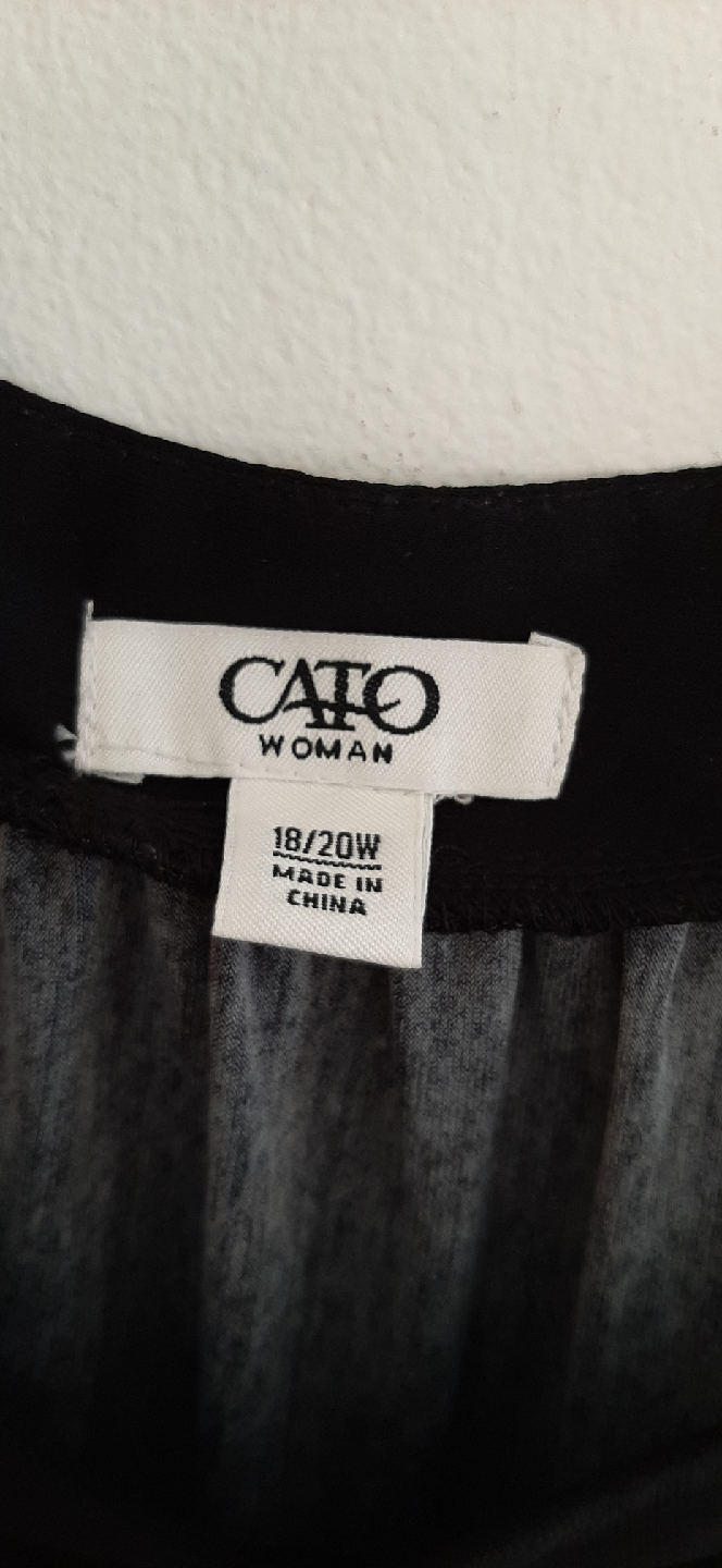 Cato Woman Black Dress Size 18/20W - photo 2
