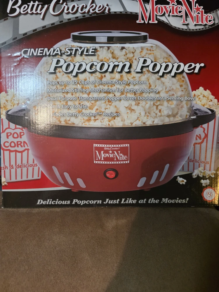 Betty Crocker Movie Nite Popcorn Popper