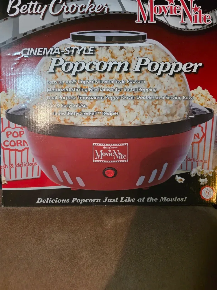 Betty Crocker Movie Nite Popcorn Popper