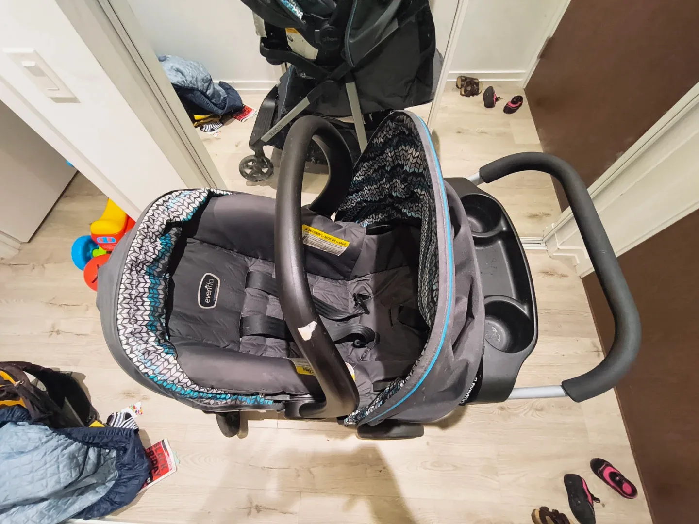 Evenflo Travel System with Infant Car Seat & Stroller