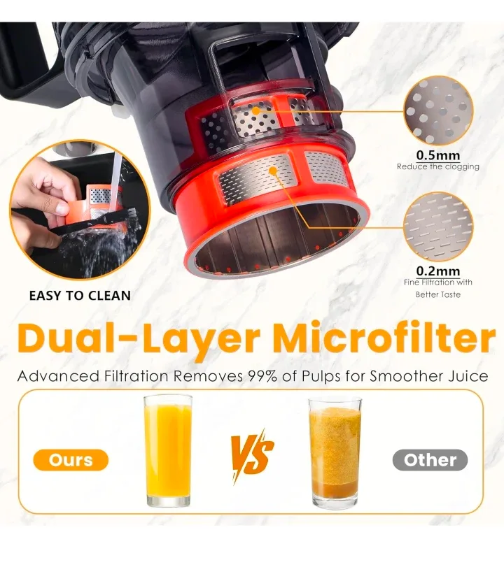 Cold Press Juicer image indicator(7)