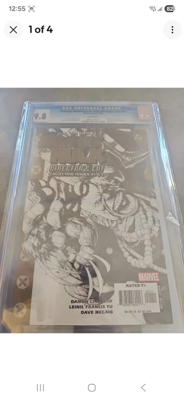CGC 9.8 Ultimate Wolverine vs. Hulk Director's Cut