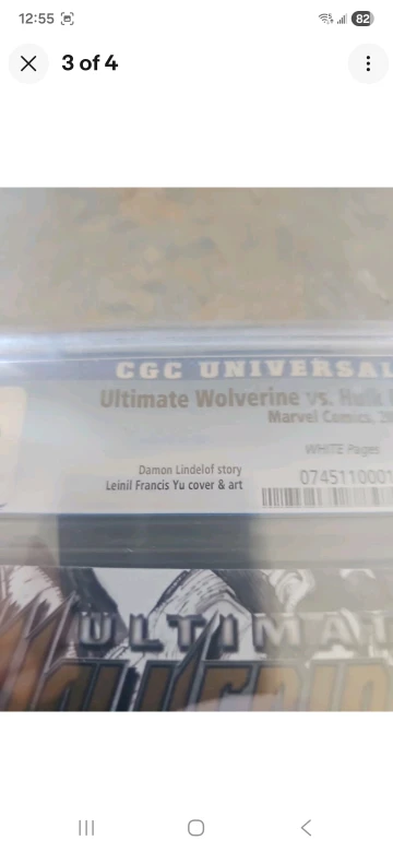 CGC 9.8 Ultimate Wolverine vs. Hulk Director's Cut - photo 3