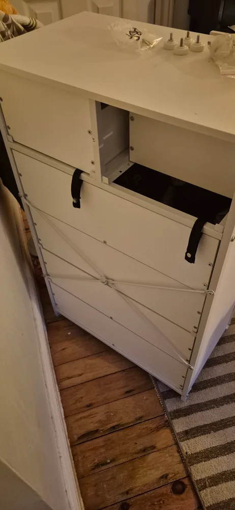 White 6-Drawer Dresser image indicator(5)